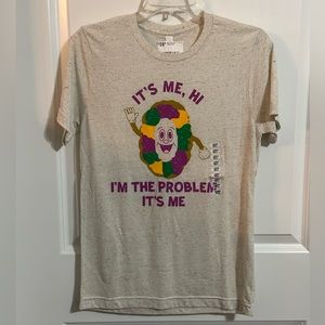FLEURTY GIRL | size S unisex Mardi Gras Tee